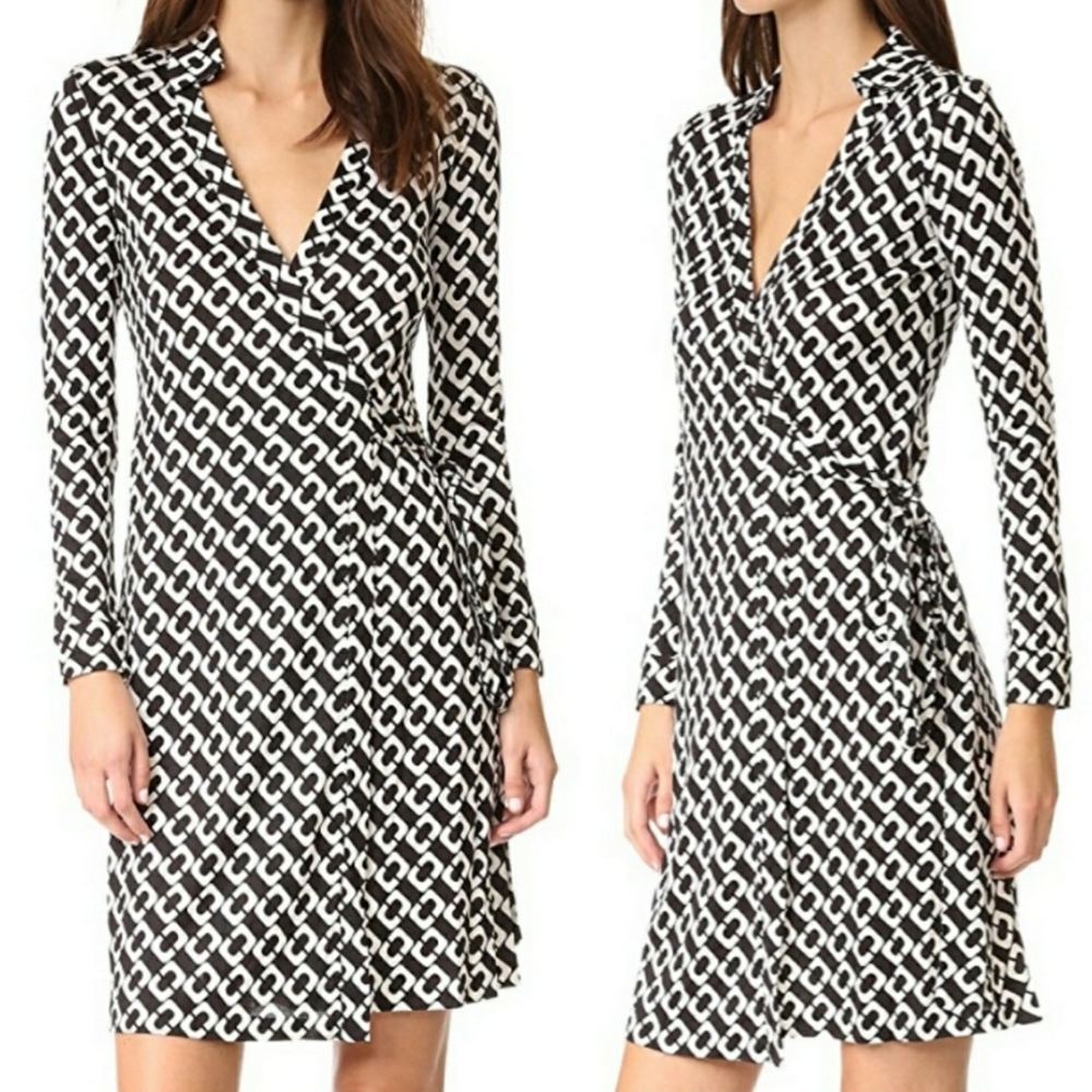 DIANE VON FURSTENBERG  Jeanne Two Wrap Dress